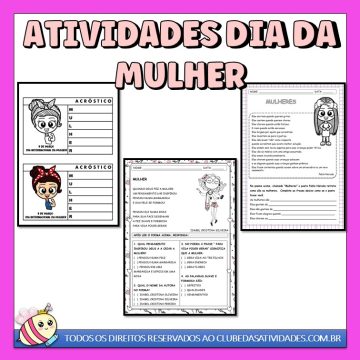 Atividades Dia da Mulher