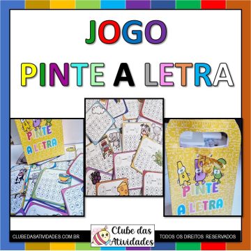 JOGO PINTE A LETRA