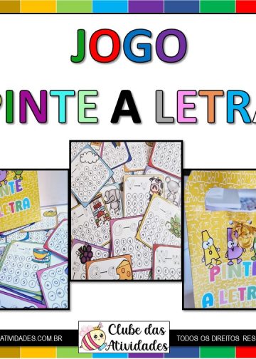 JOGO PINTE A LETRA