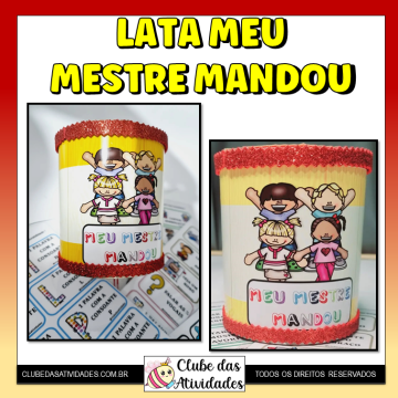 Lata Meu Mestre Mandou