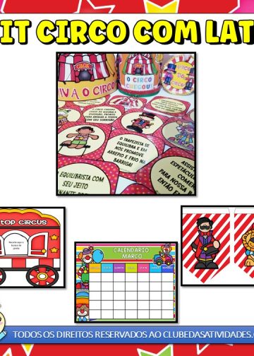 Kit Circo com Lata