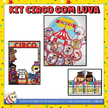kit circo com luva