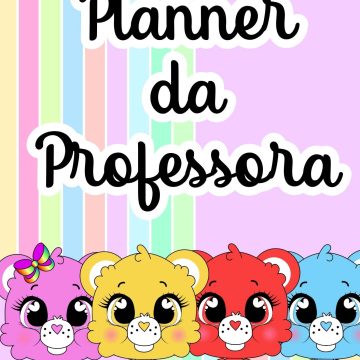 Planner Ursinhos Carinhosos para Professores