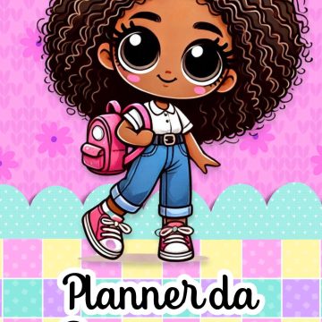 Planner bonequinhas negras