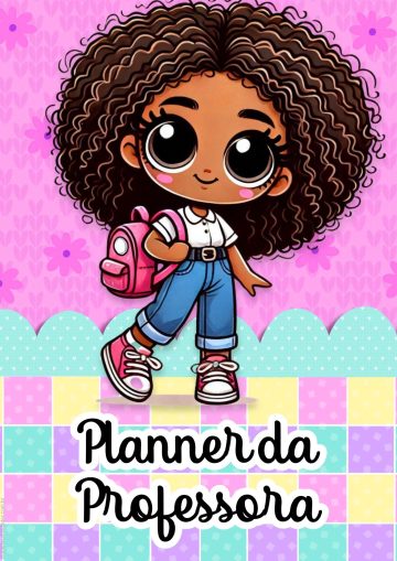 Planner bonequinhas negras