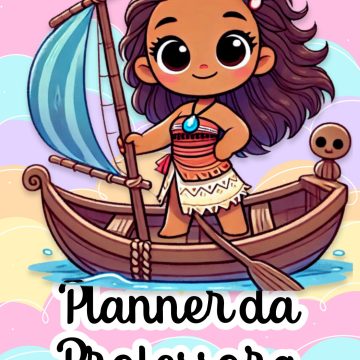 Planner Moana Baby para Professores