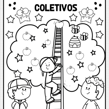 Atividades Substantivos Coletivos para 4º e 5º ano