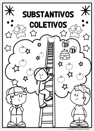 Atividades Substantivos Coletivos para 4º e 5º ano
