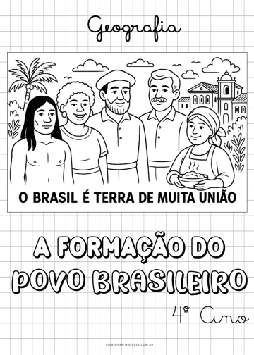 Formação do Povo Brasileiro - 4º ano