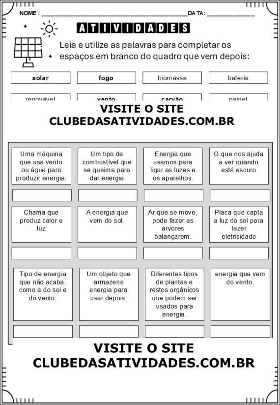 Tipos de Energia para 3º a 5º ano - Imagem 7