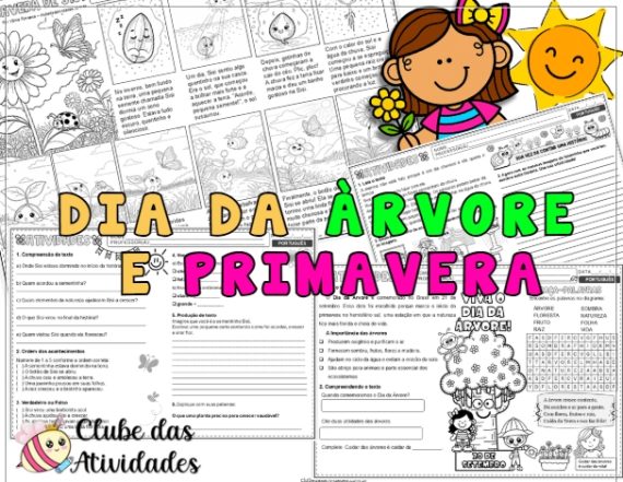 Dia da árvore e Primavera com atividades