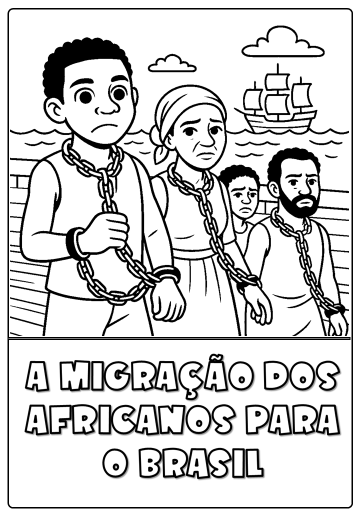 A MIGRAÇÃO DOS AFRICANOS PARA O BRASIL - 3º a 5º ano