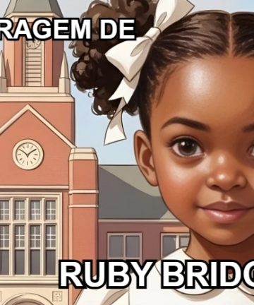 A coragem de Ruby Bridges - livrinho colorido