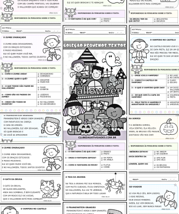 Pequenos Textos de Halloween 1
