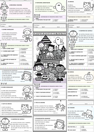 Pequenos Textos de Halloween 1