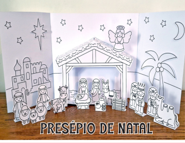 Presépio de Natal 3D Presépio de Natal 3D