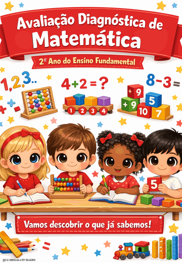 AVALIAÇÃO DIAGNÓSTICA DE MATEMÁTICA – 2º ANO AVALIAÇÃO DIAGNÓSTICA DE MATEMÁTICA – 2º ANO