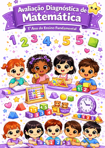 AVALIAÇÃO DIAGNÓSTICA DE MATEMÁTICA – 1º ANO