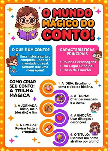 Conto – conceito e atividades Conto conceito e atividades para 5 ano