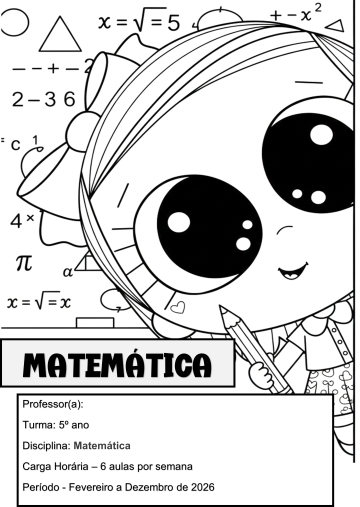 Planejamento de Matemática anual 5º ano PLANEJAMENTO ANUAL DE AULAS 5 ano matematica
