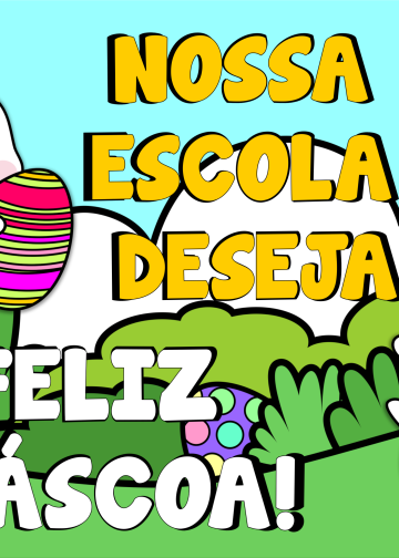 Painel páscoa Coelhos 1