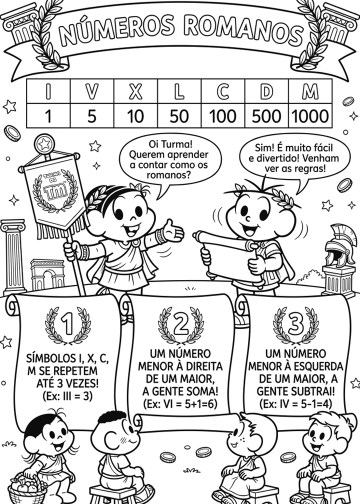 Atividades Números Romanos Atividades Números Romanos