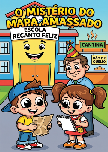O Mistério do Mapa Amassado - Dia da Escola