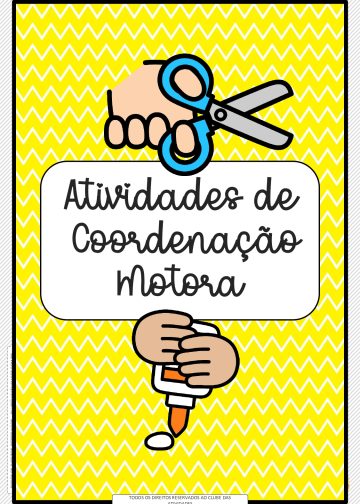 COORDENAÇÃO MOTORA