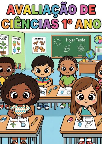 Avaliação 1° Bimestre – 1° Ano Ciências