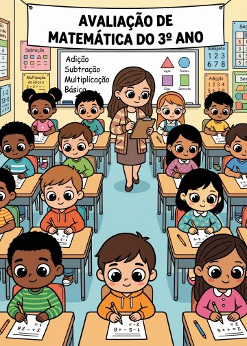 Avaliação 1° Bimestre – 3° Ano Matemática