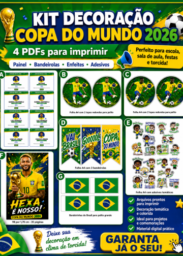 KIT COPA DO MUNDO KIT COPA DO MUNDO