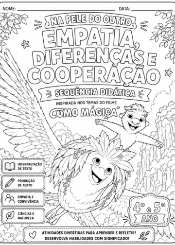 Atividades do filme como magica