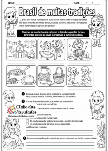 Folclore Brasileiro e Cultura Popular – 4º ano Folclore Brasileiro e Cultura Popular - 4º ano