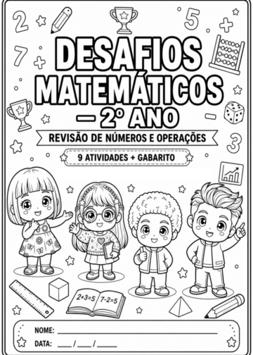Atividade revisão de números e operações - 2º ano