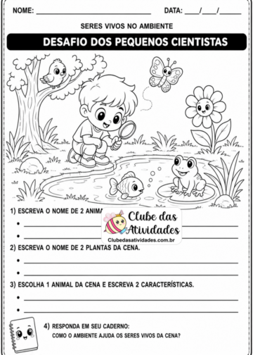 SERES VIVOS NO AMBIENTE - 2º ANO