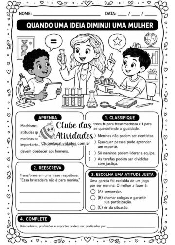 Violência contra a mulher para 4º ano violencia mulher 4 ano