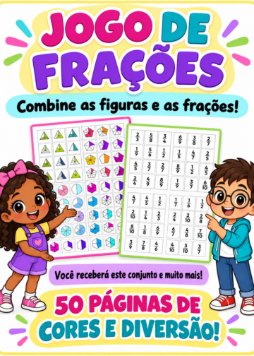 JOGO DAS FRAÇÕES – 4º e 5º ano