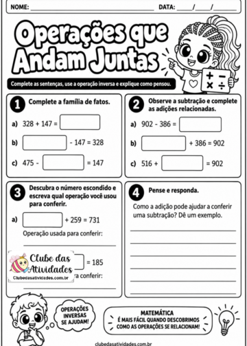 Atividade Operação que andam juntas –